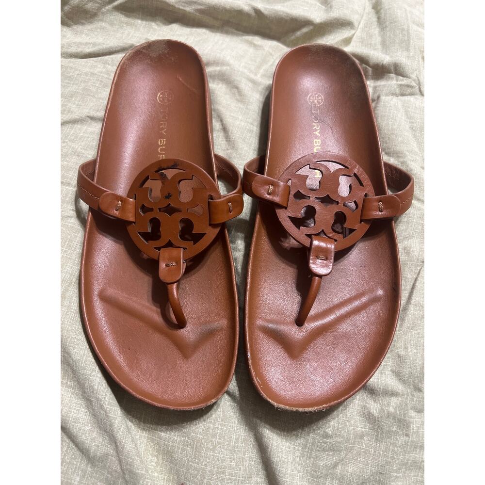 Tory Burch Miller Cloud Sandals Size 10